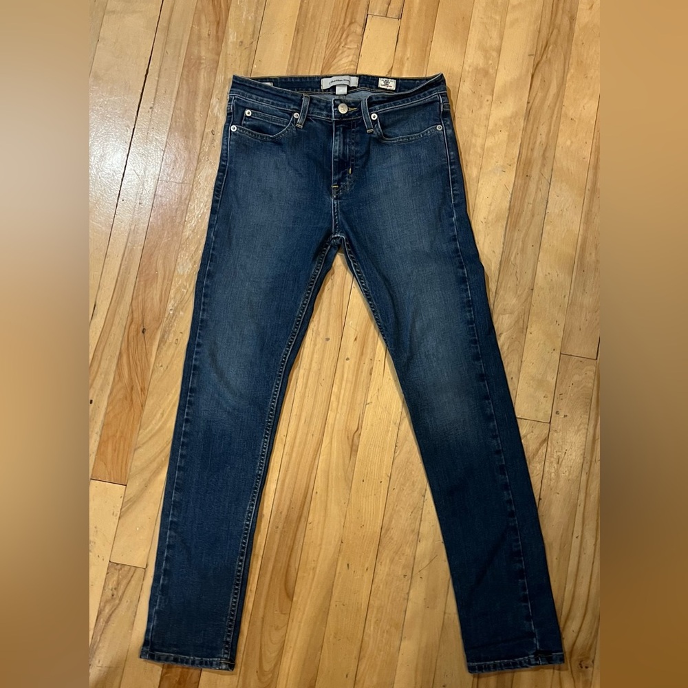 ck high waisted jeans
